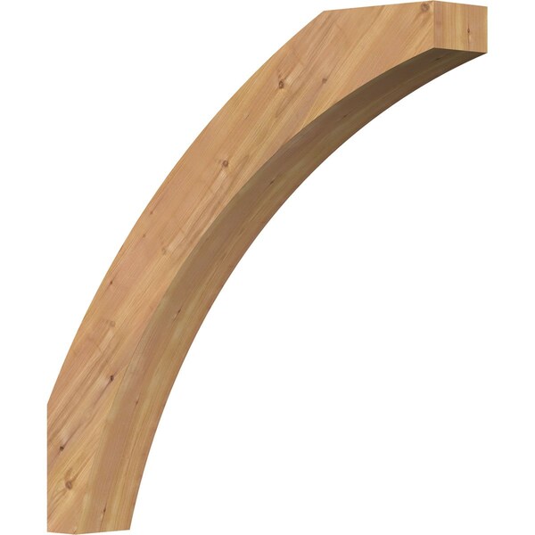 Ekena Millwork 5 1/2"W x 36"D x 36"H Thorton Smooth Knee Brace, Western Red Cedar BRC06X36X36THR00SWR - main